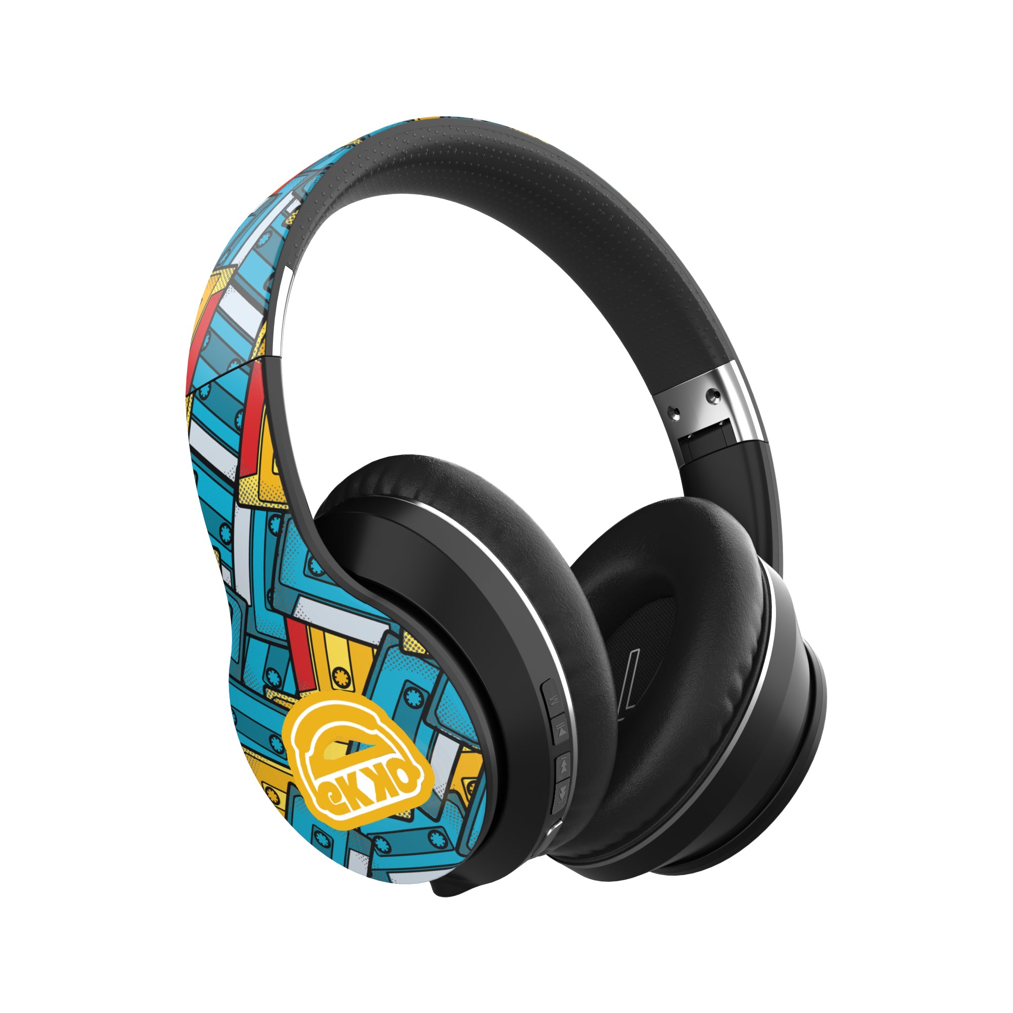 Skull Alter Ego H02 Wireless Headphones with ENC 15H Playback On Ear Max Bass Twin Connect Siri Google