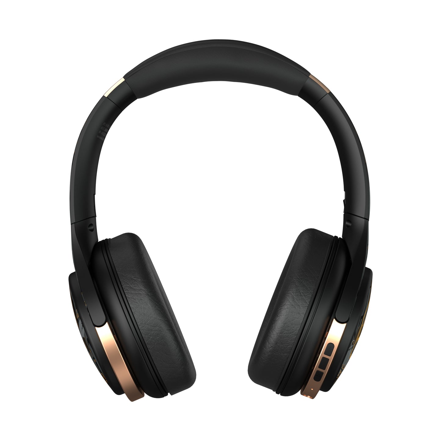 EKKO Skull Pro AlterEgo H03 Black Dragon : Wireless Headphones with ANC, 40ms Latency, 90-Hour Playback, Bluetooth On Ear, Max Bass, Mic