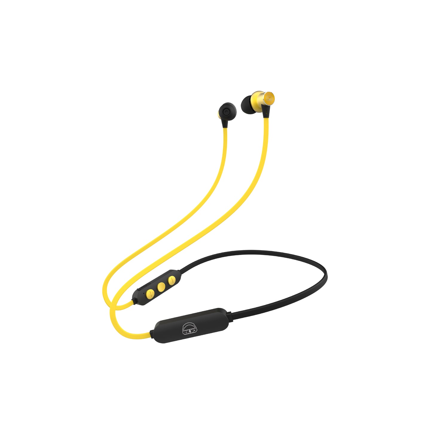 EKKO Unplug N02 Neckband with Super Sound Heavy Bass, Playback time Upto 15 Hours, Max BASS, TwinConnect, Siri & Google Assistant Activate